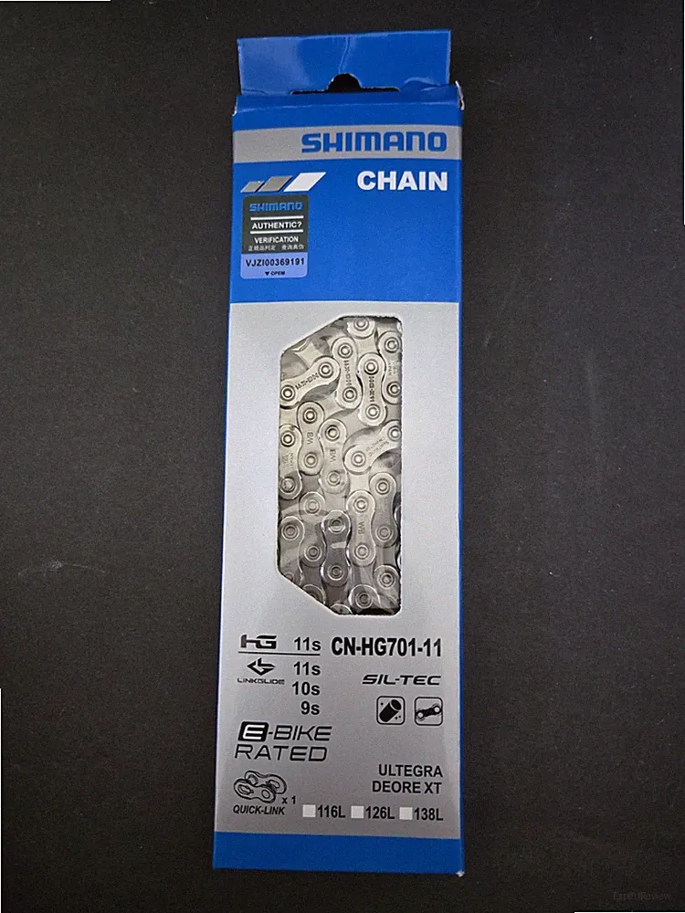 Shimano HG701 11-Speed Bike Chain 116L Ultegra Deore XT Quick-Link 116-Links