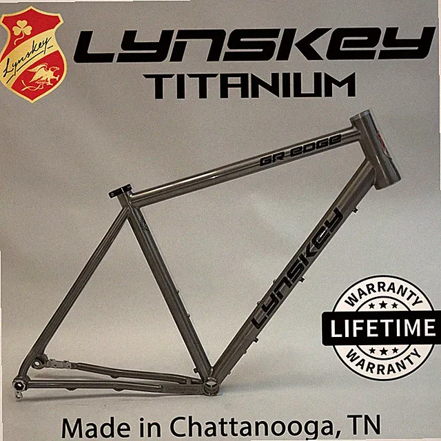 SPRING SALE Gravel Bike Titanium Frame orFrameset Model GR EDGE All sizes